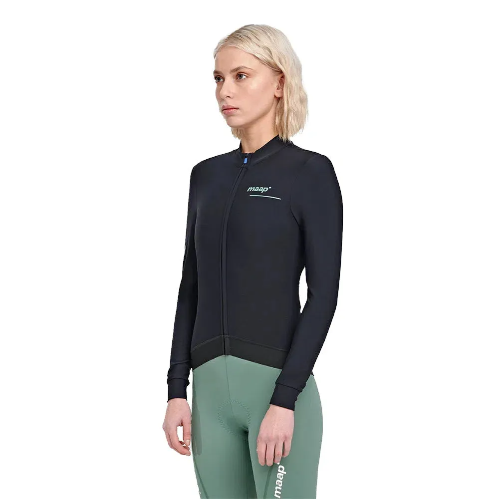 MAAP Training Thermal LS Women Jersey - Black AW2022