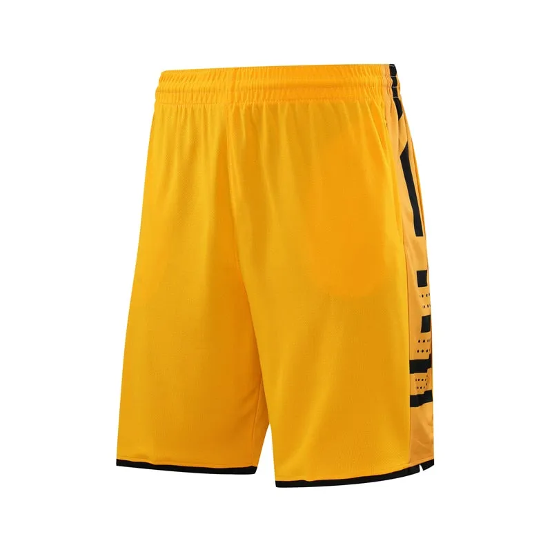 Men Basketball Shorts Loose Beach Sweatpant Tennis Soccer Sports Scanties Pant Male Jogging Running Shortpant Elastic Waistband