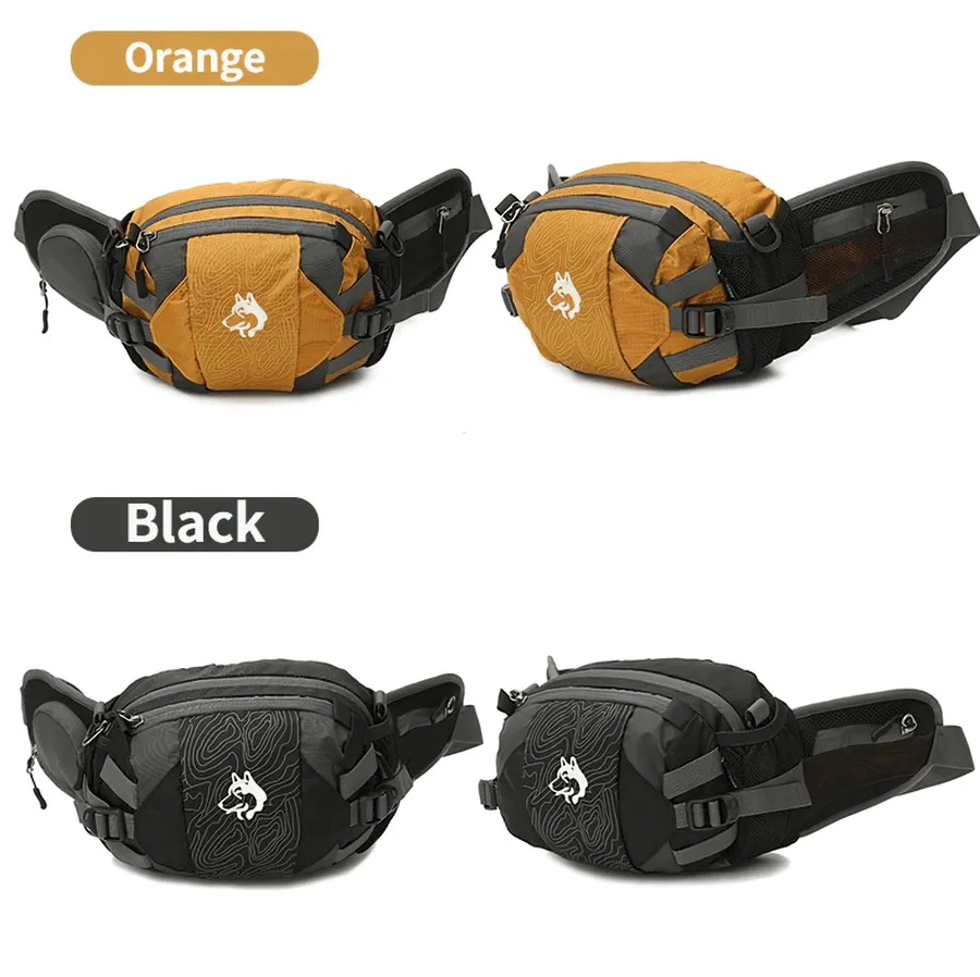 Multi-Purpose Outdoor Sports Waist Bag with Diagonal Belt - SF0632