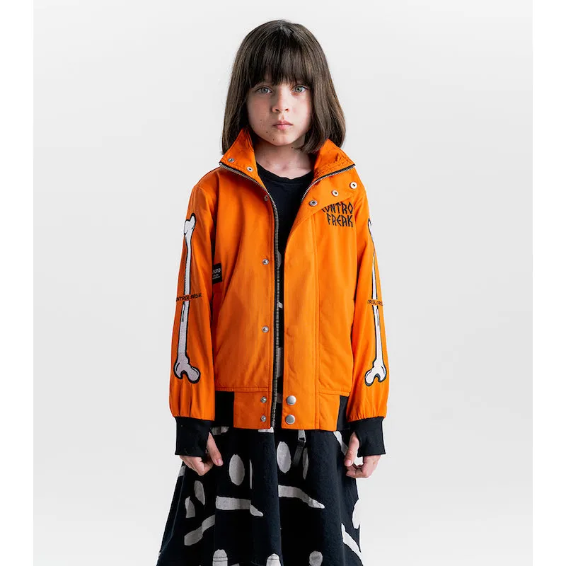 NUNUNU Control Freak Bomber Jacket Orange Sun