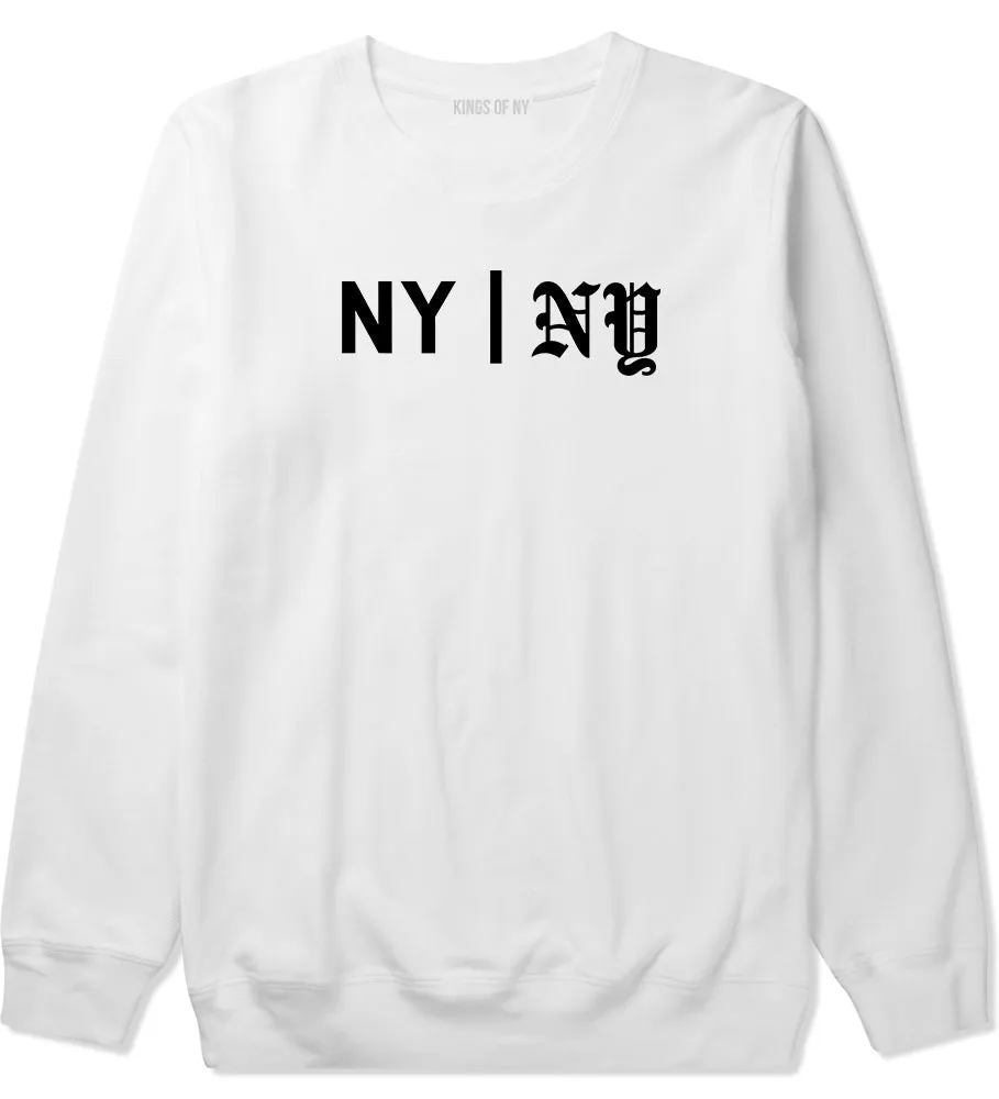 NY vs NY Mens Crewneck Sweatshirt