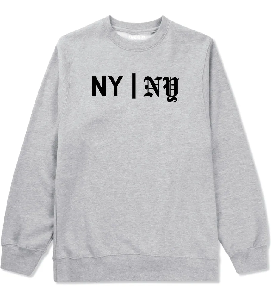 NY vs NY Mens Crewneck Sweatshirt