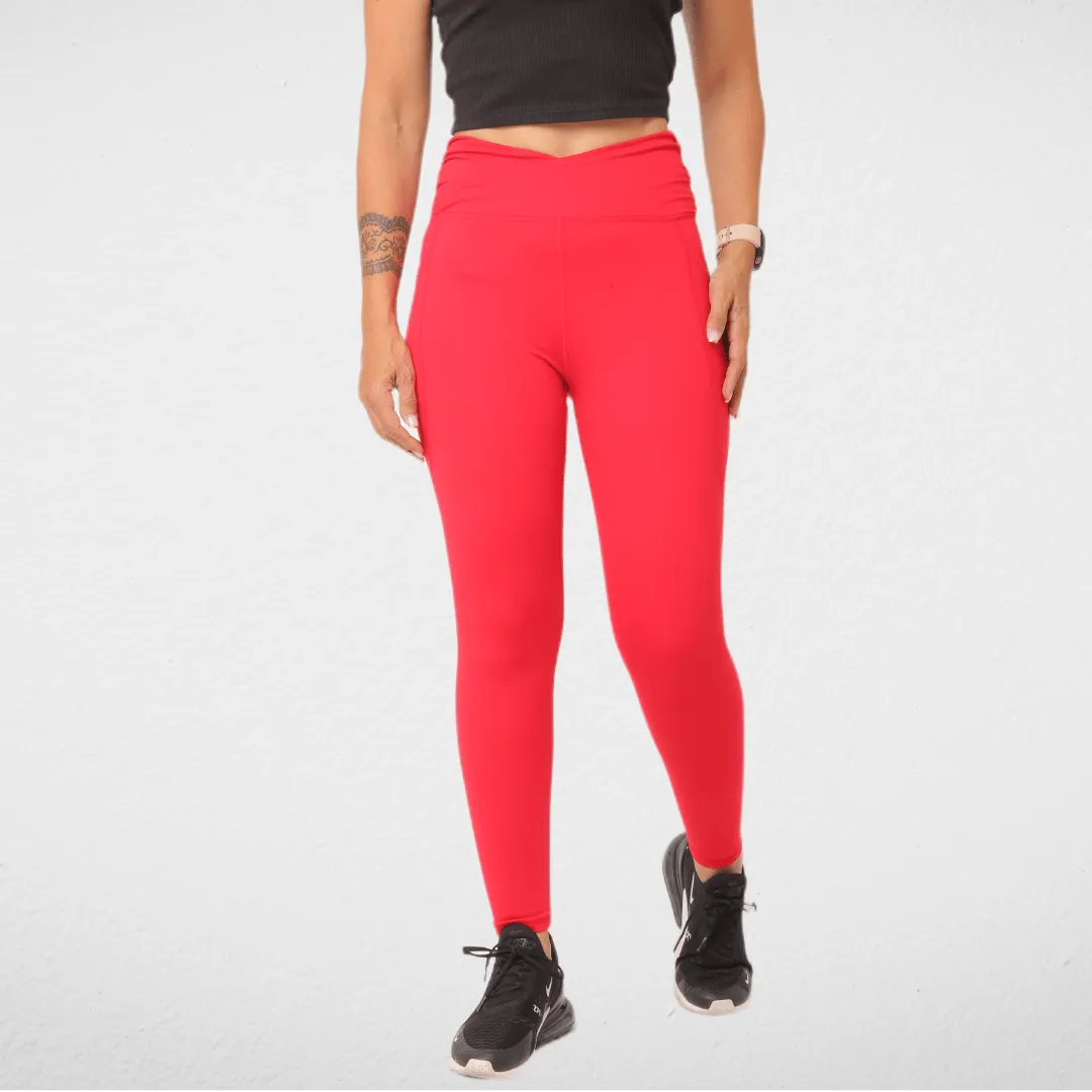 (Original)Women DKNY Pants - Leggings- Red