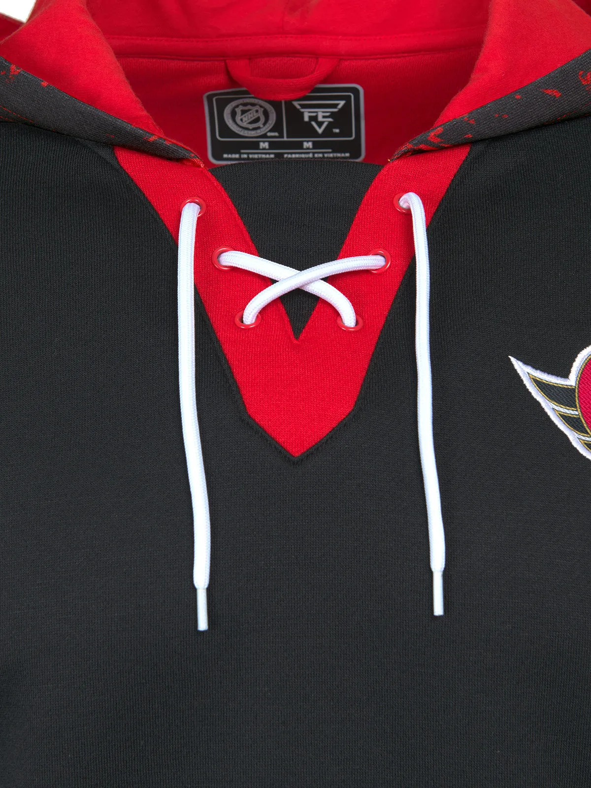 Ottawa Senators Lace-Up Hoodie