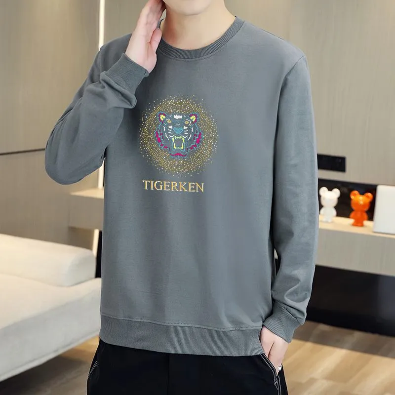 Pullover Round Neck Trendy Casual Chic Pattern Sports Sweatshirt