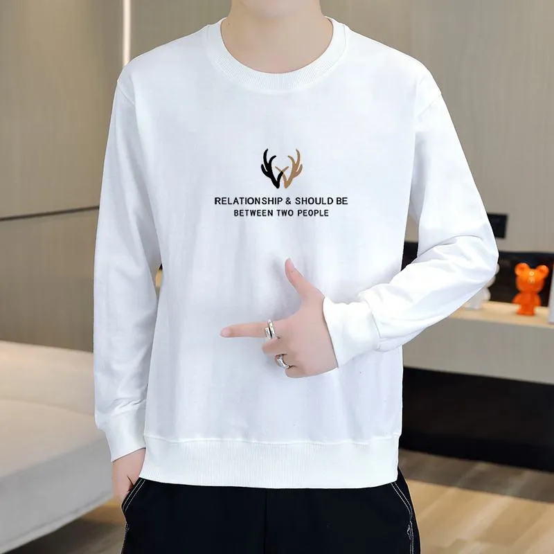 Pullover Round Neck Trendy Casual Letter Sports Sweatshirt