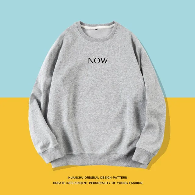 "Now" Hoodies