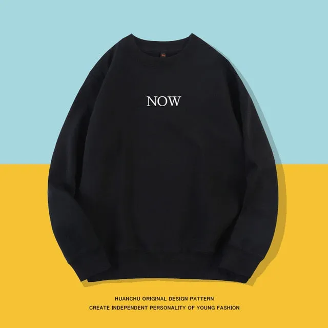 "Now" Hoodies