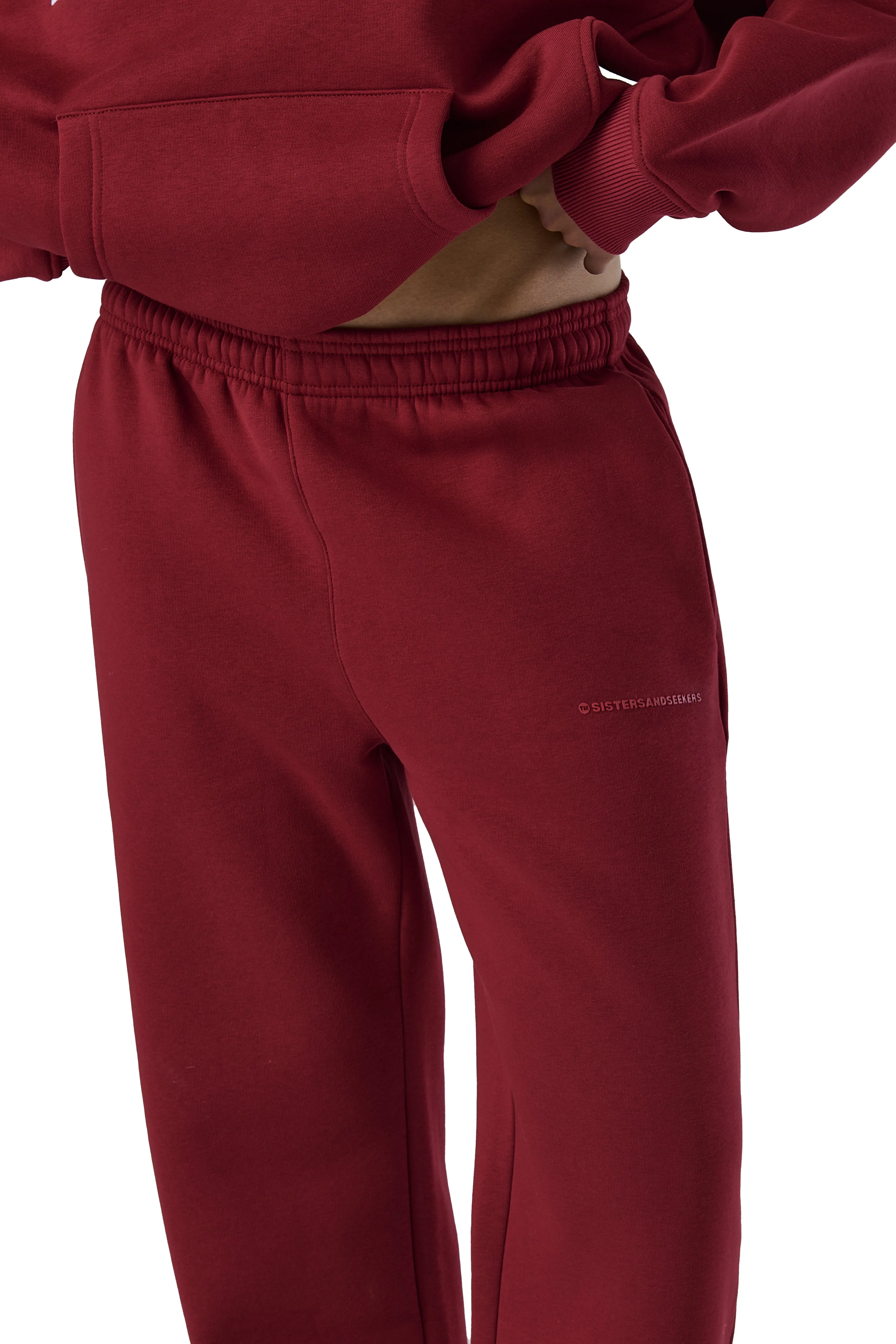 Seekers Wide Leg Sweatpants in Alert