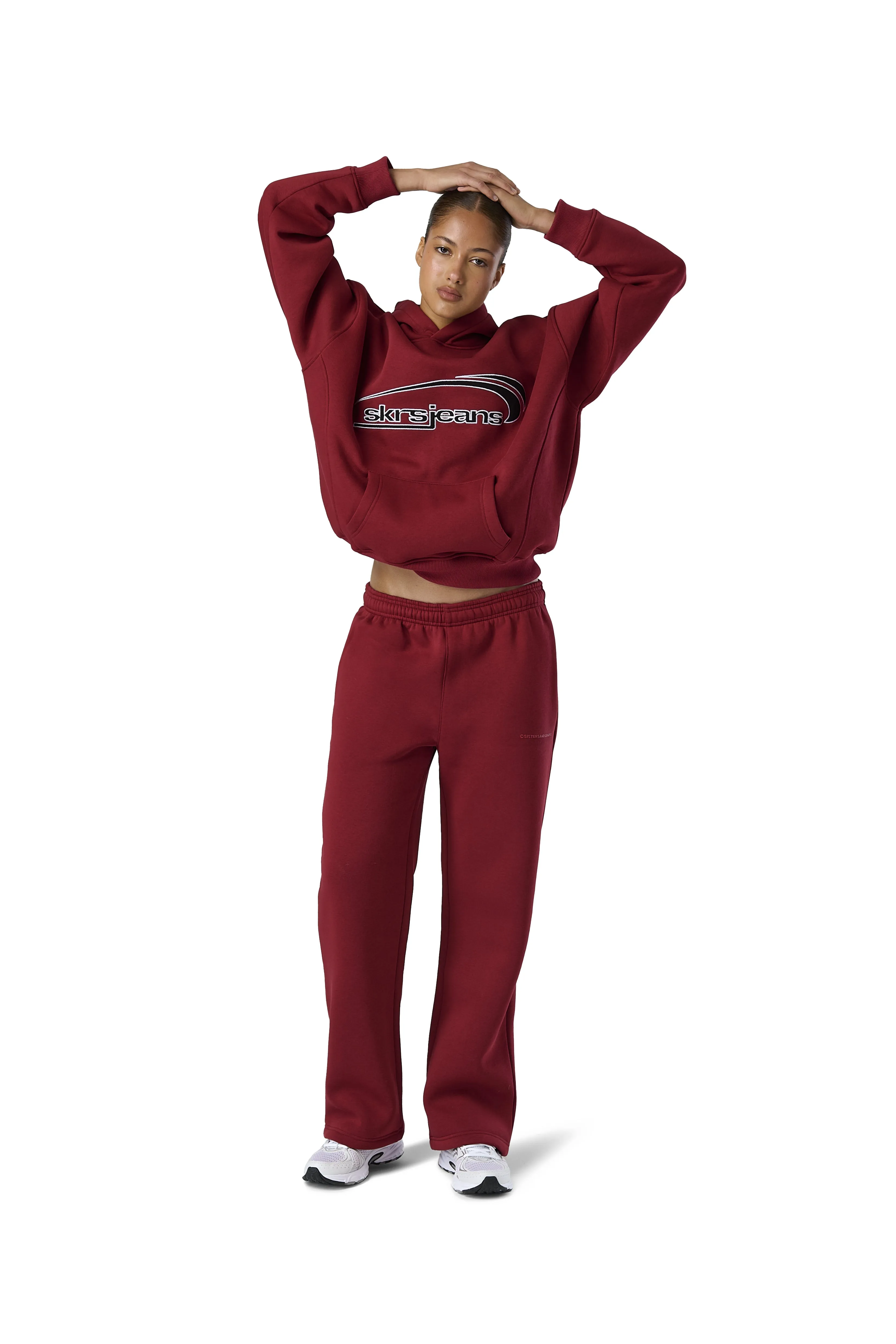 Seekers Wide Leg Sweatpants in Alert