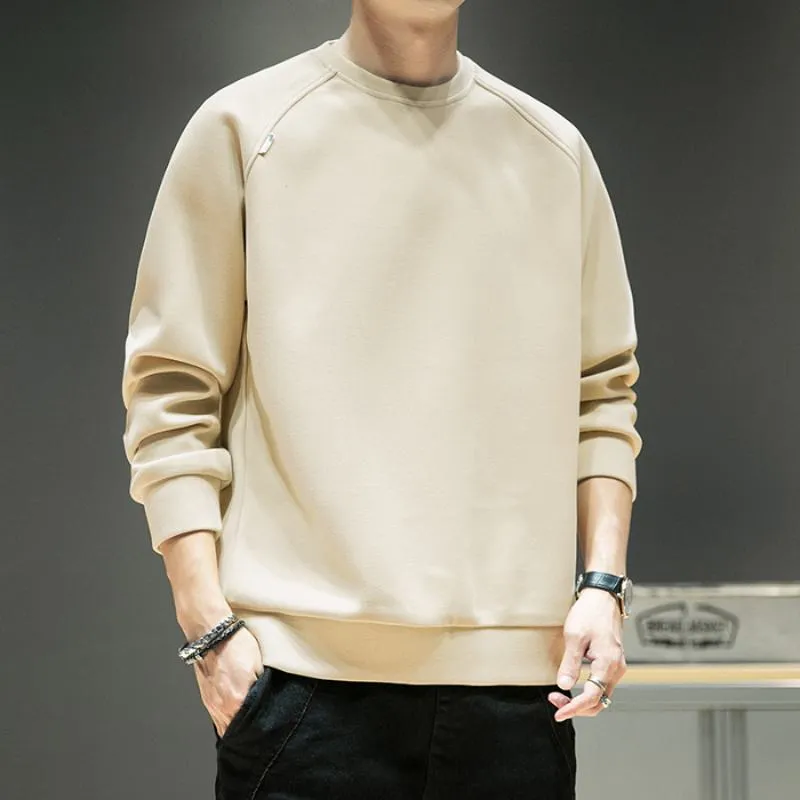 Solid Simplicity Thickened Sweatshirt