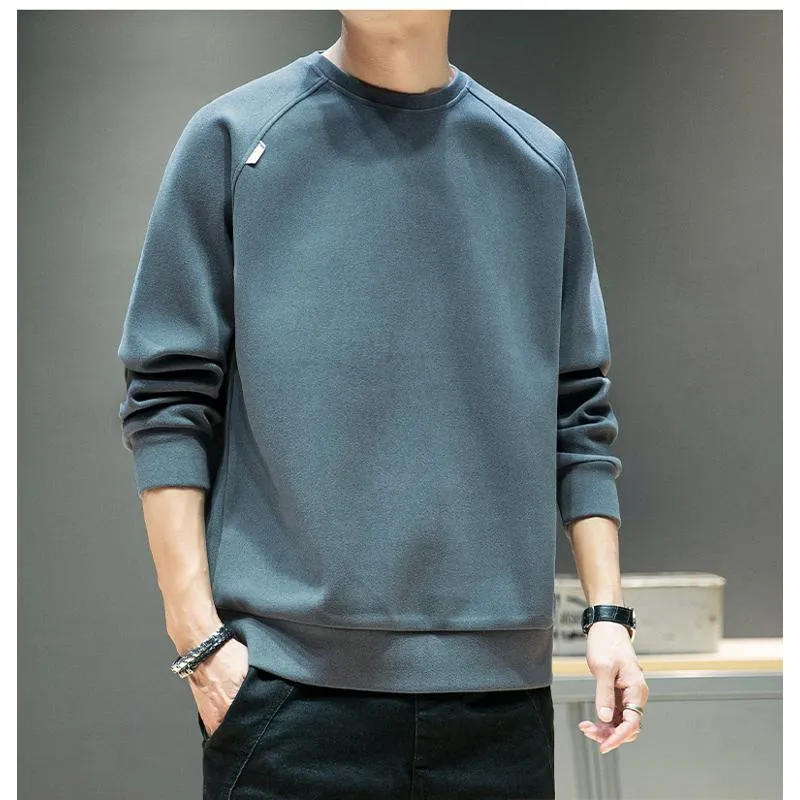 Solid Simplicity Thickened Sweatshirt