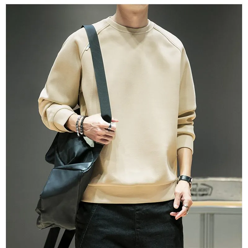 Solid Simplicity Thickened Sweatshirt