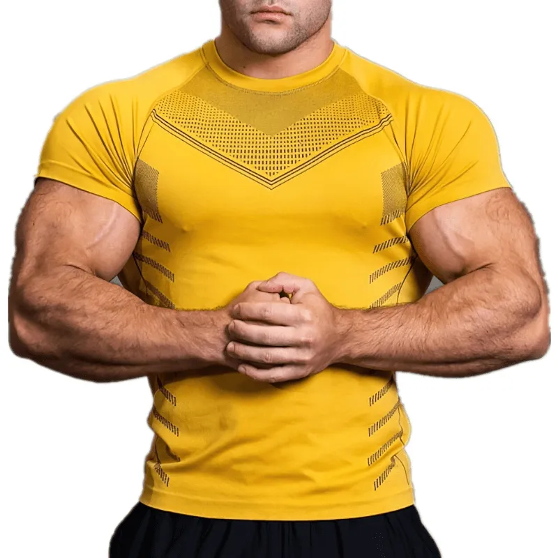 Sports Men's Quick Dry T-Shirt / Male Workout Clothes - SF1324