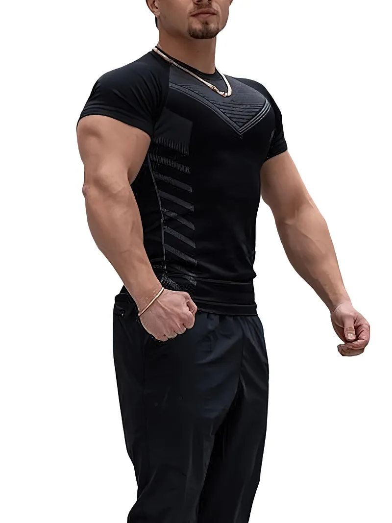 Sports Men's Quick Dry T-Shirt / Male Workout Clothes - SF1324