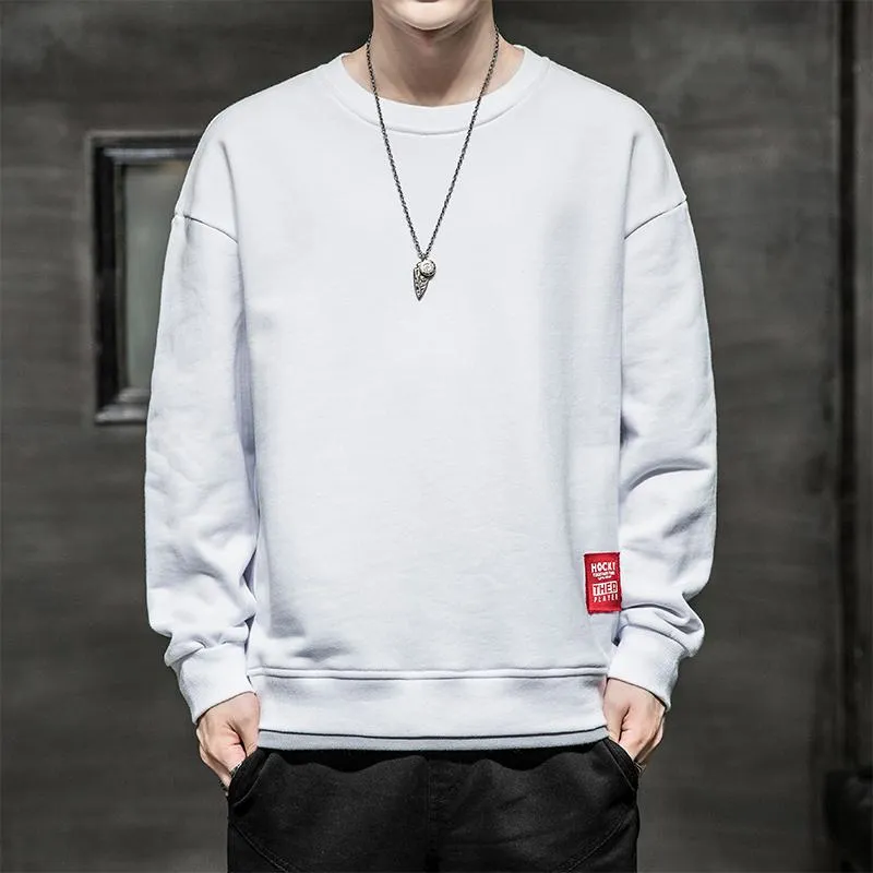 Sports Round Neck Casual Pullover Plus Sweatshirt