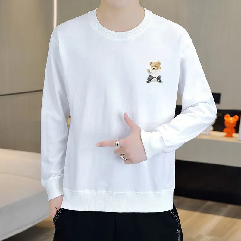 Sports Round Neck Casual Trendy Pullover Sweatshirt