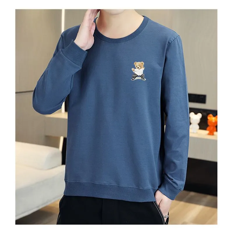 Sports Round Neck Casual Trendy Pullover Sweatshirt