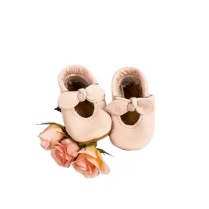 Starry Knight Rose Blush Bella Janes Baby Moccasins