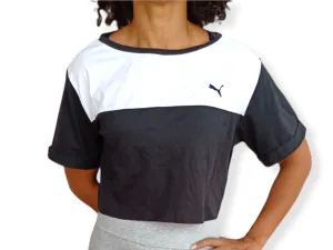 White x Black Sports T-shirt