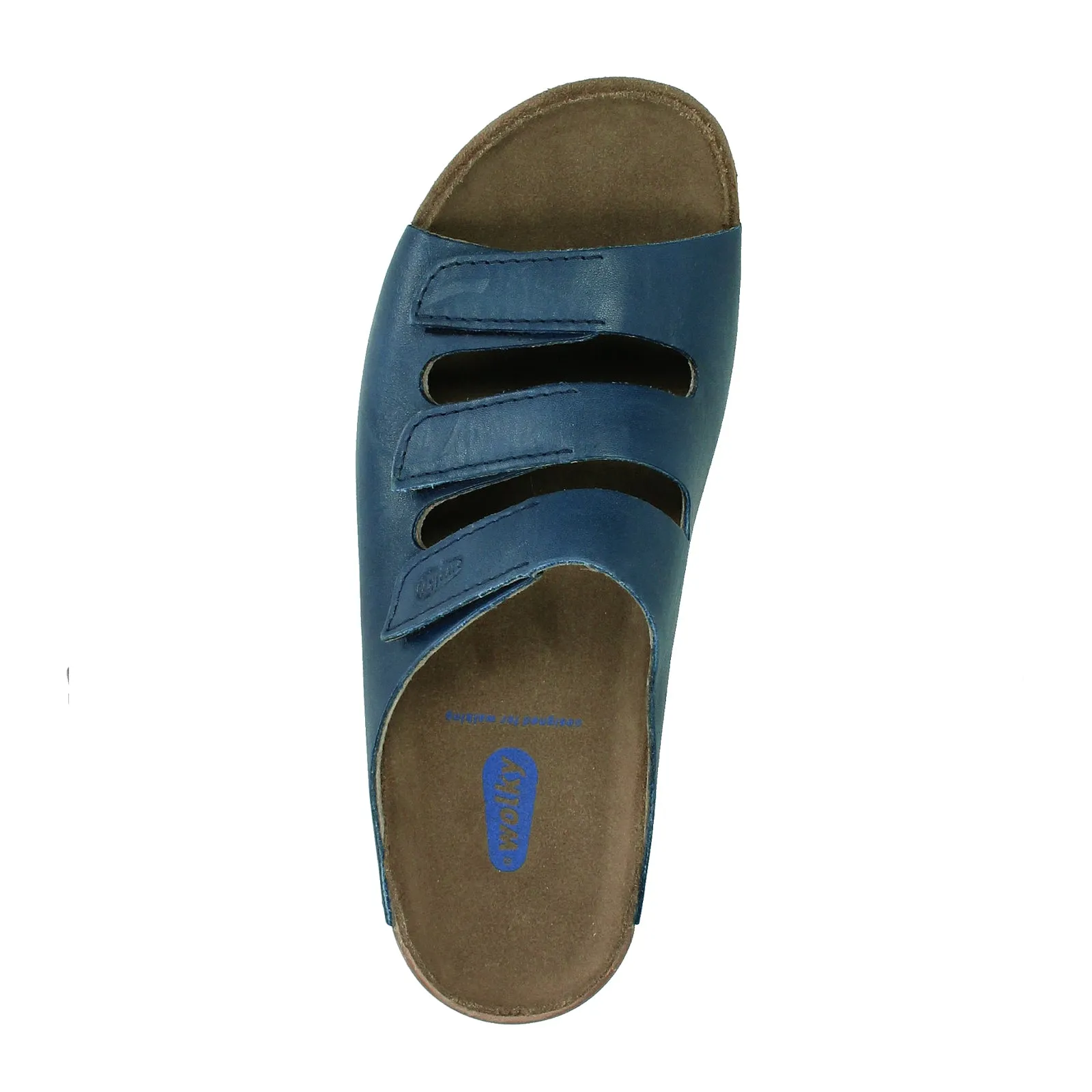 Wolky Nomad Slide Sandal (Women) - Blue