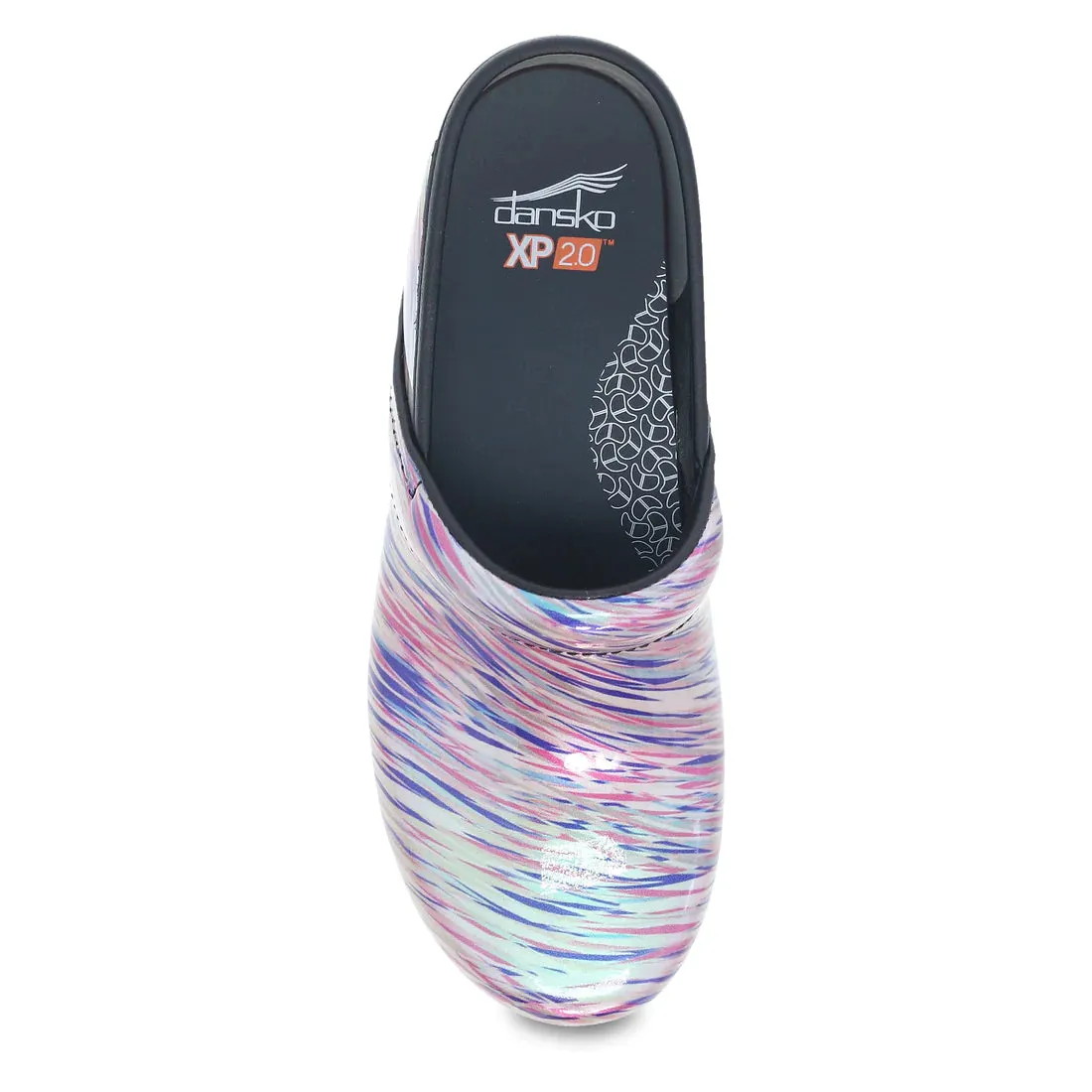 Women's Dansko XP 2.0 Color: Pastel Blur Patent Clog