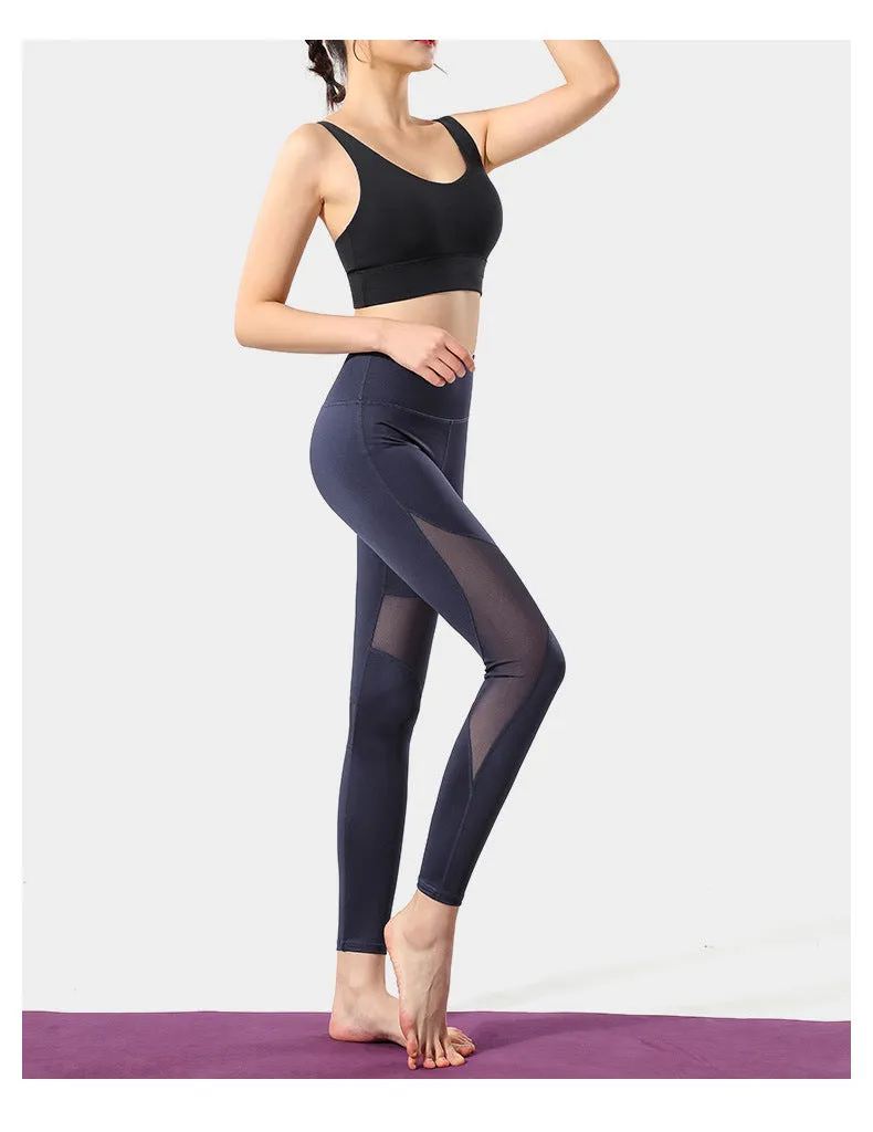 Women's Mesh Hollow Sports Tights & Leggings