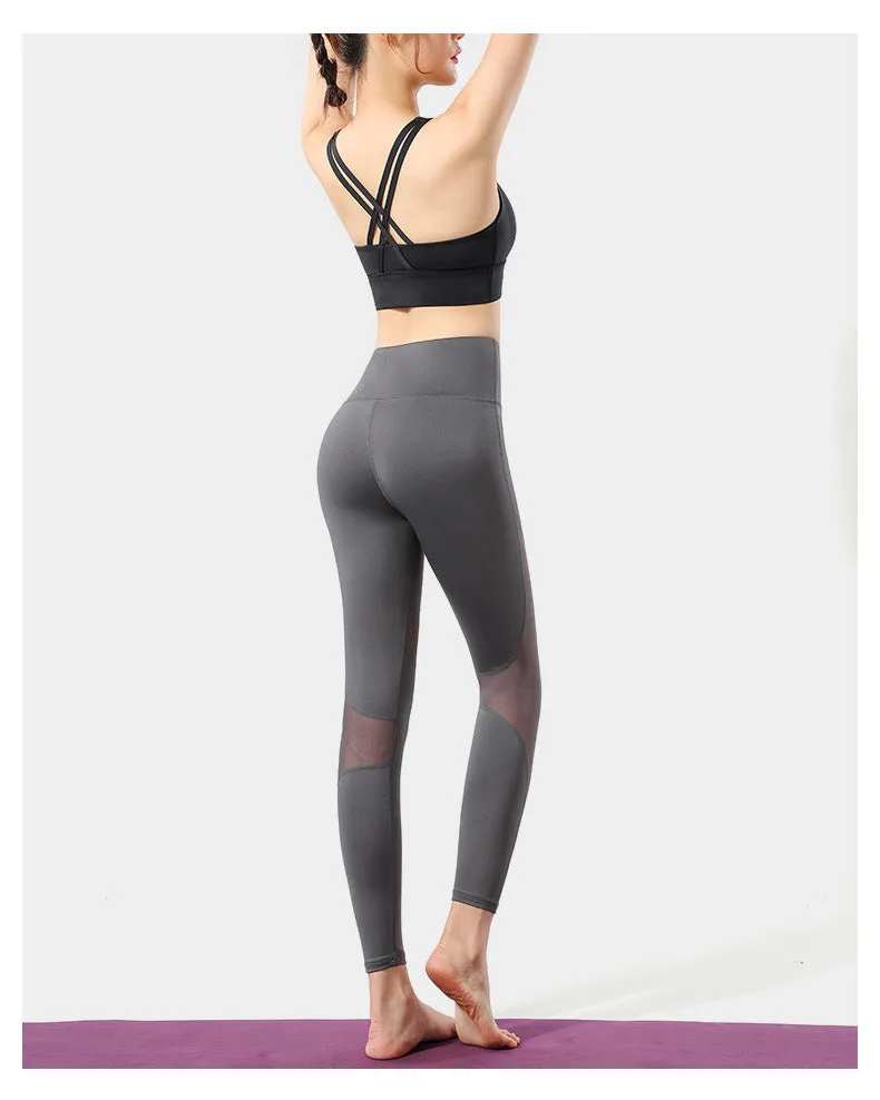 Women's Mesh Hollow Sports Tights & Leggings