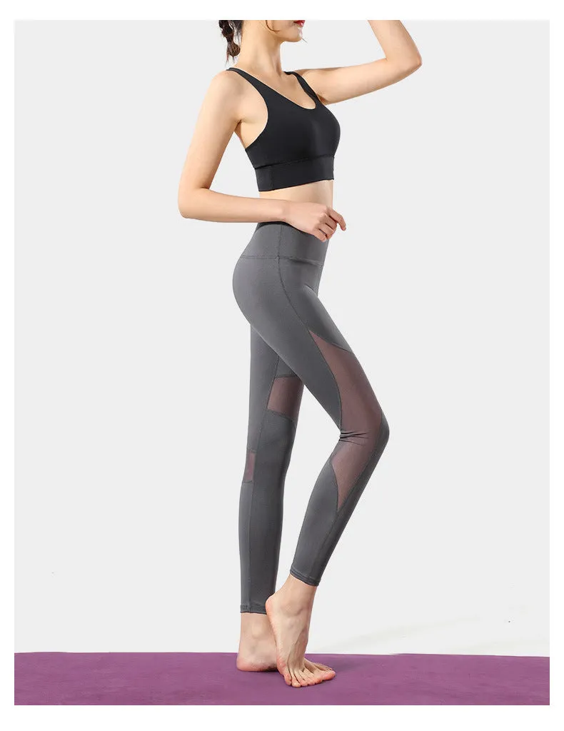 Women's Mesh Hollow Sports Tights & Leggings