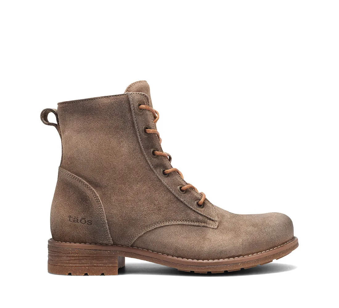 Women's Taos Boot Camp Color: Tan Rugged