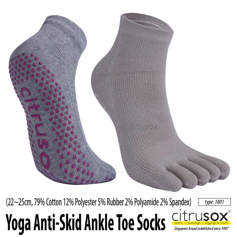 Yoga Anti-Skid Toe Ankle Socks